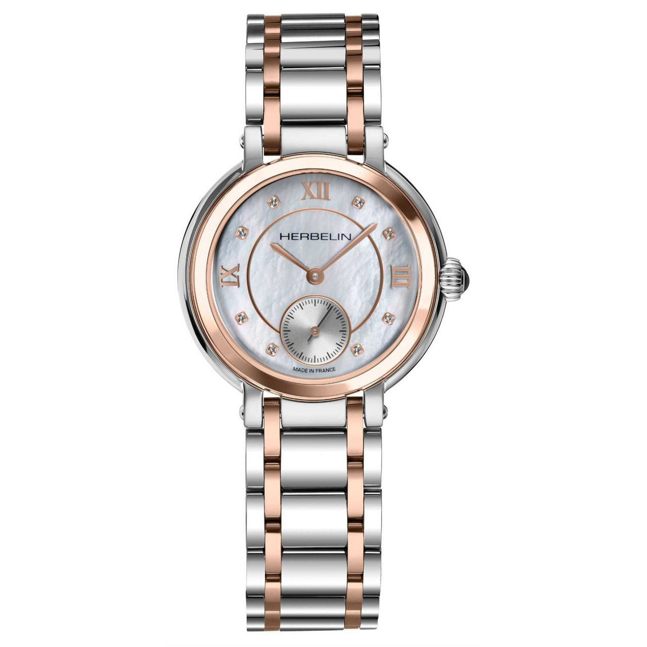 Herbelin Galet  Ladies Two-Tone Watch 10630BTR59