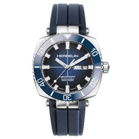 Thumbnail for Herbelin Newport Heritage Diver Auto Men's Blue Watch 1774/BL15CB