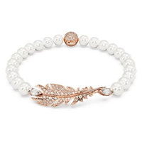 Thumbnail for Swarovski Idyllia Crystal Pearl Rose Gold Bracelet 5663480