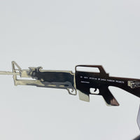 Thumbnail for Jeremy Scott Sunglasses Gun Metal Shield Special Edition JSM16C2SUN - Watches & Crystals