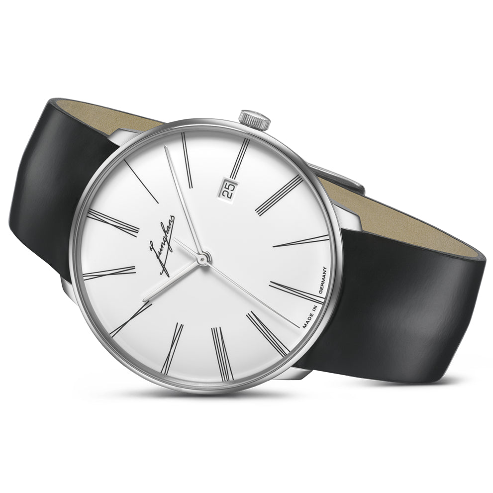 Junghans Meister Fein Automatic Edition Erhard Men's White 27/9300.00