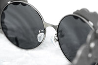 Thumbnail for Khaleda And Fahad Women Sunglasses Cat Eyes Silver Titanium With Platinum Lenses Category 3 KR2C2SUN - Watches & Crystals