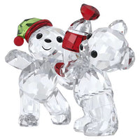 Thumbnail for Swarovski Kris Bear Holiday Crystal Decorative Figurine 5652642