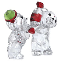 Thumbnail for Swarovski Kris Bear Holiday Crystal Decorative Figurine 5652642