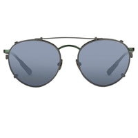 Thumbnail for Kris Van Assche Sunglasses Oval Green and Gunmetal Grey - Watches & Crystals