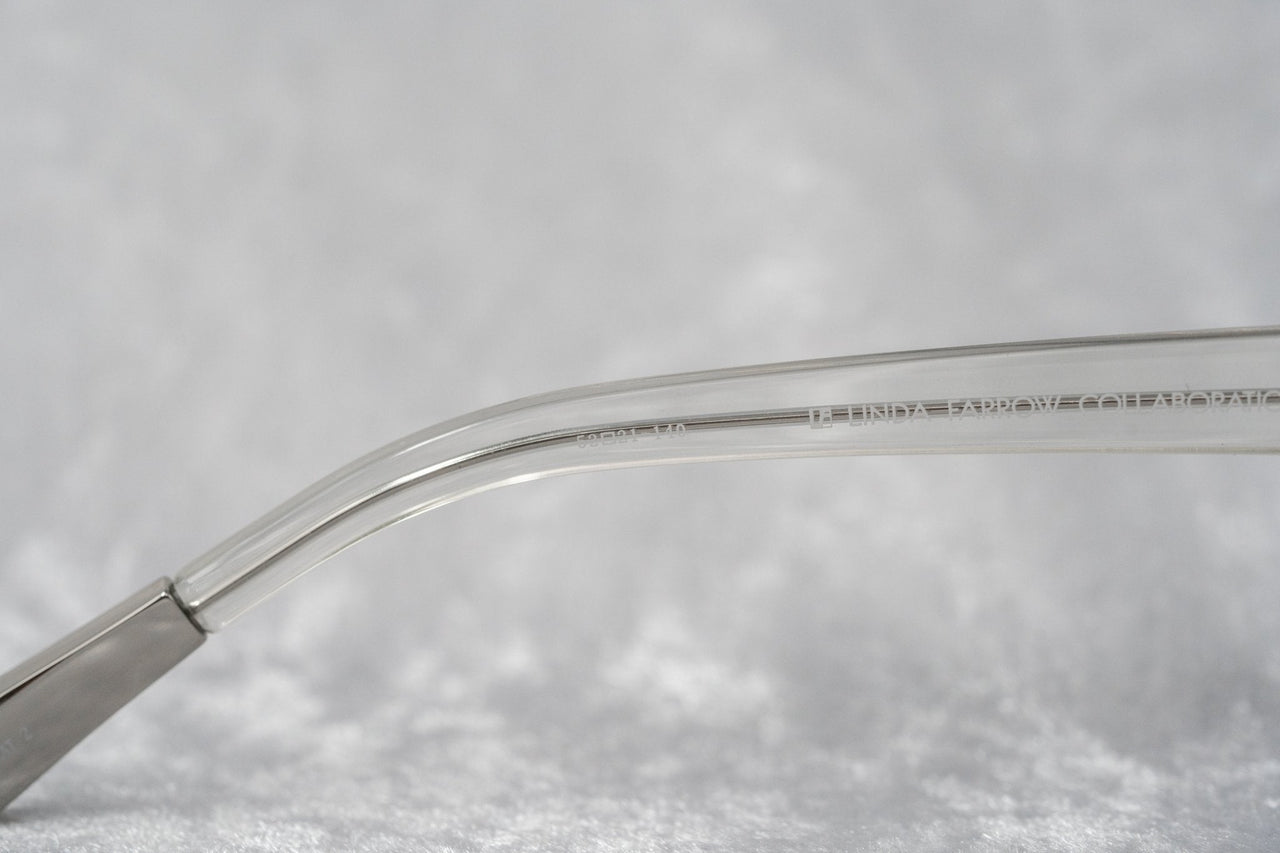 Kris Van Assche Unisex Sunglasses Oval Shiny Silver and Grey Graduated Lenses - KVA4C4SUN - Watches & Crystals