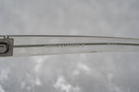 Thumbnail for Kris Van Assche Unisex Sunglasses Oval Shiny Silver and Grey Graduated Lenses - KVA4C4SUN - Watches & Crystals