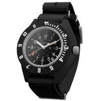 Thumbnail for Marathon Navigator With Date (NAV-D) Black Dial No Government Defence Standard Nylon WW194013BK-0104