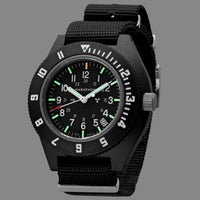 Thumbnail for Marathon Navigator With Date (NAV-D) Black Dial No Government Defence Standard Nylon WW194013BK-0104