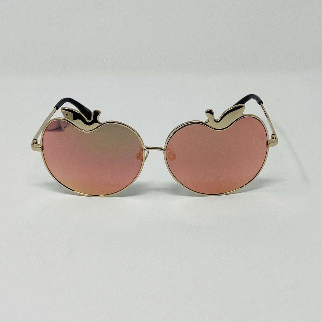 Markus Lupfer Sunglasses Special Apples Gold Mirror Lenses Category 3 Dark Tint ML12C7SUN - Watches & Crystals