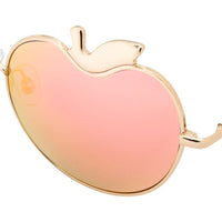 Thumbnail for Markus Lupfer Sunglasses Special Apples Peach Mirror Lenses Category 3 Dark Tint ML12C6SUN - Watches & Crystals