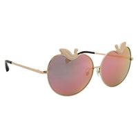 Thumbnail for Markus Lupfer Sunglasses Special Apples Peach Mirror Lenses Category 3 Dark Tint ML12C6SUN - Watches & Crystals