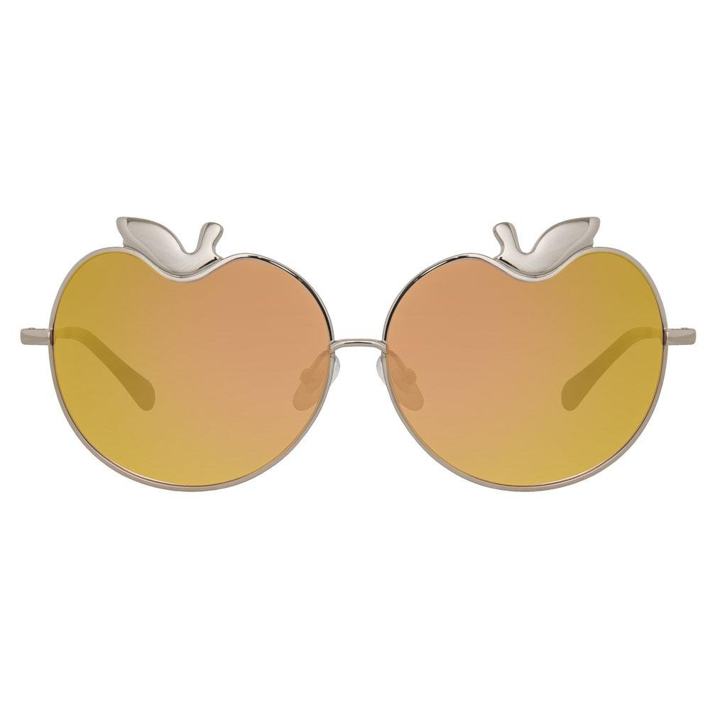 Markus Lupfer Sunglasses Special Apples Peach Mirror Lenses Category 3 Dark Tint ML12C6SUN - Watches & Crystals
