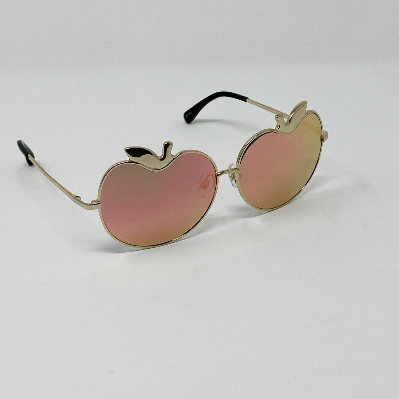 Markus Lupfer Sunglasses Special Apples Peach Mirror Lenses Category 3 Dark Tint ML12C6SUN - Watches & Crystals