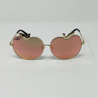 Thumbnail for Markus Lupfer Sunglasses Special Apples Peach Mirror Lenses Category 3 Dark Tint ML12C6SUN - Watches & Crystals
