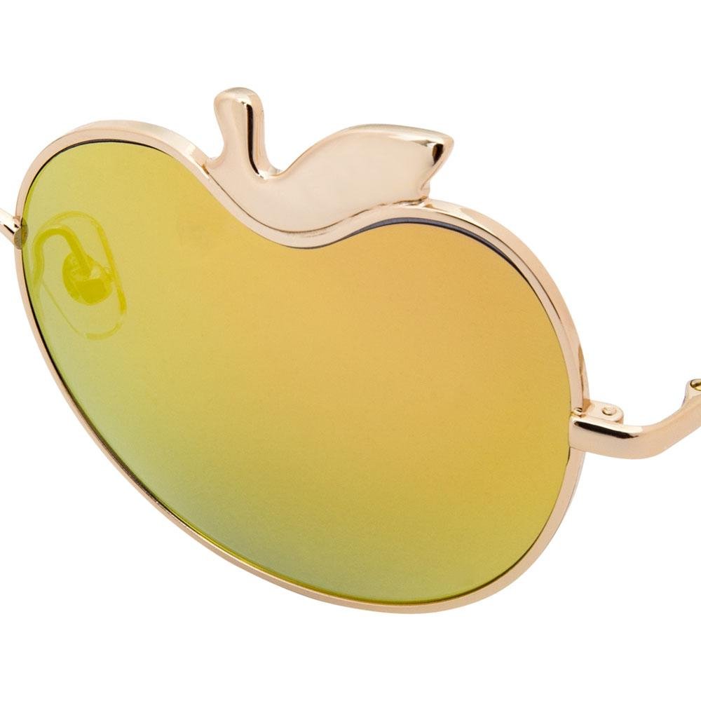 Markus Lupfer Sunglasses Special Apples Peach Mirror Lenses Category 3 Dark Tint ML12C6SUN - Watches & Crystals
