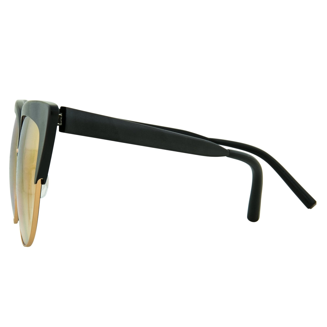 Matthew Williamson Sunglasses Cat Eye Black Aluminium with Peach Lenses MW180C4SUN - Watches & Crystals