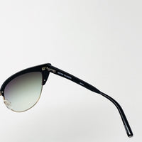 Thumbnail for Matthew Williamson Sunglasses Cat Eye Black Aluminium with Peach Lenses MW180C4SUN - Watches & Crystals