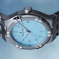Thumbnail for Maurice Lacroix Ladies' Watch 35mm Aikon Quartz Colours Light Blue
