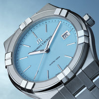 Thumbnail for Maurice Lacroix Unisex Watch 40mm Aikon Quartz Colours Light Blue