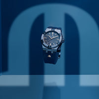 Thumbnail for Maurice Lacroix Unisex Watch 39mm Aikon Automatic Blue PVD Limited Edition