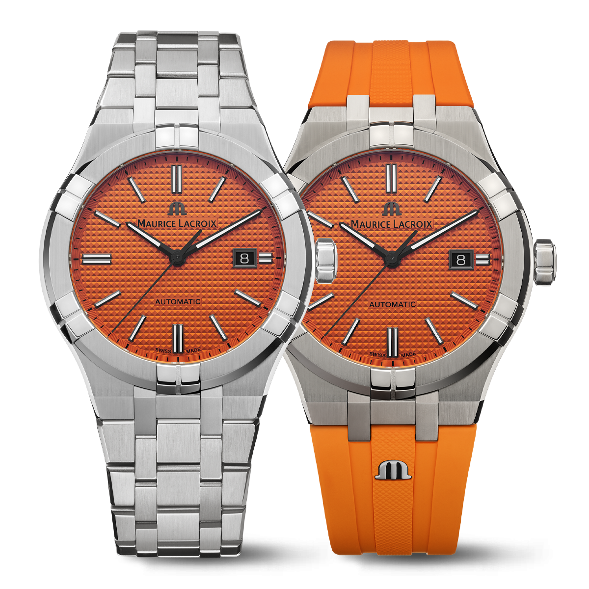 Maurice Lacroix Men's Watch 42mm Aikon Automatic Orange