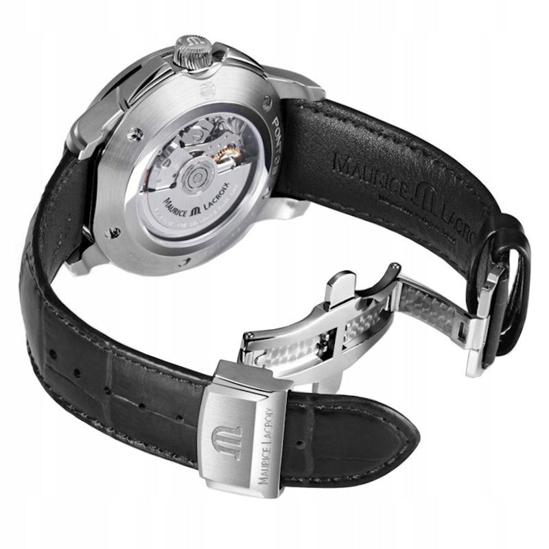 Maurice Lacroix Men’s Watch 43mm Pontos Chronograph Grey