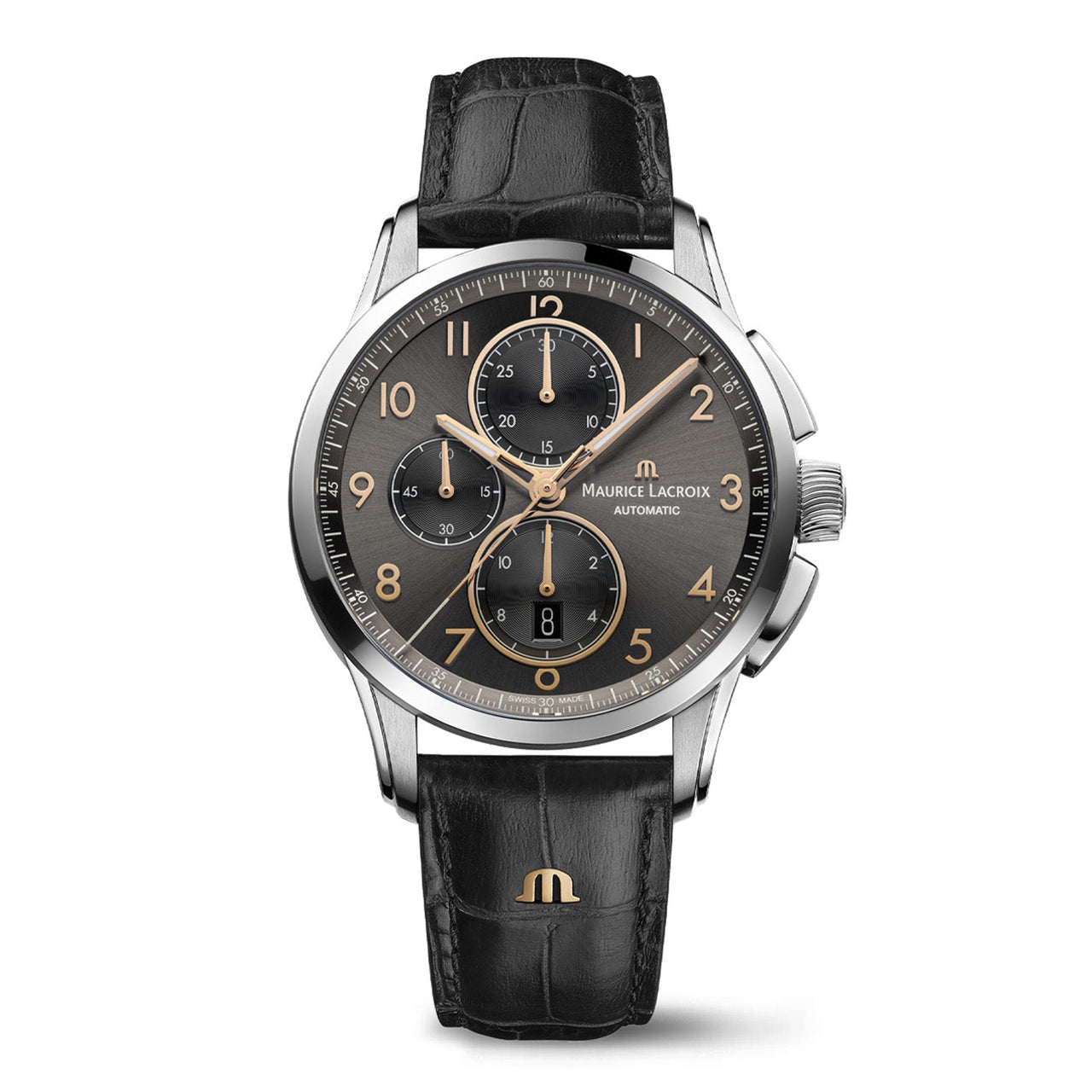 Maurice Lacroix Men’s Watch 43mm Pontos Chronograph Grey