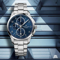 Thumbnail for Maurice Lacroix Men’s Watch 43mm Pontos Chronograph Blue