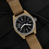 Thumbnail for Mechanical Watch - Marathon General Purpose Mechanical (GPM) - 34mm No Government Markings Desert Tan WW194003DT-NGM