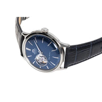 Thumbnail for Mechanical Watch - Orient Bambino Open Heart Men's Blue Watch RA-AG0005L10B