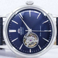 Thumbnail for Mechanical Watch - Orient Bambino Open Heart Men's Blue Watch RA-AG0005L10B