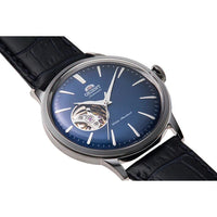 Thumbnail for Mechanical Watch - Orient Bambino Open Heart Men's Blue Watch RA-AG0005L10B