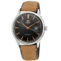 Thumbnail for Mechanical Watch - Orient Bambino Version 4 Men's Brown Watch FAC08003A0