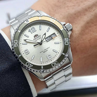 Thumbnail for Mechanical Watch - Orient Kamasu Mako III Men's Silver Watch RA-AA0821S19B