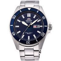 Thumbnail for Mechanical Watch - Orient Mako III Men's Silver Watch RA-AA0009L19B