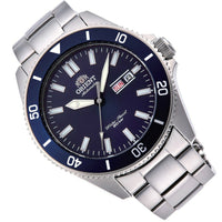 Thumbnail for Mechanical Watch - Orient Mako III Men's Silver Watch RA-AA0009L19B