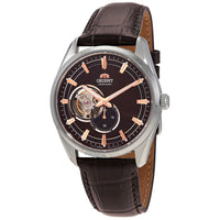 Thumbnail for Mechanical Watch - Orient Open Heart Men's Brown Watch RA-AR0005Y10B