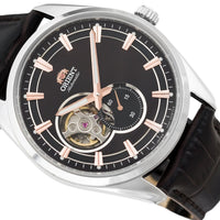 Thumbnail for Mechanical Watch - Orient Open Heart Men's Brown Watch RA-AR0005Y10B