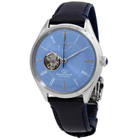 Thumbnail for Mechanical Watch - Orient Star Classic Semi Skeleton Men's Blue Watch RE-AT0203L00B