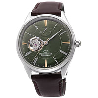 Thumbnail for Mechanical Watch - Orient Star Classic Semi Skeleton Men's Brown Watch RE-AT0202E00B