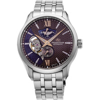 Thumbnail for Mechanical Watch - Orient Star Contemporary Layered Skeleton Men's Silver Watch RE-AV0B02Y00B