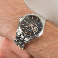 Thumbnail for Mechanical Watch - Orient Star Contemporary Layered Skeleton Men's Silver Watch RE-AV0B02Y00B