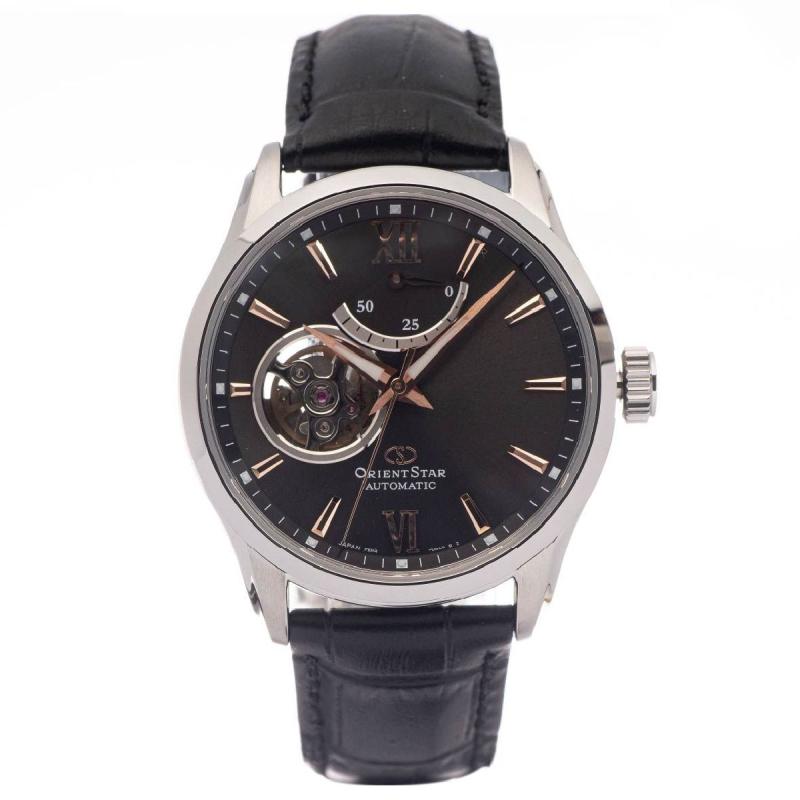 Mechanical Watch - Orient Star Contemporary Open Heart Men's Black Watch RE-AT0007N00B