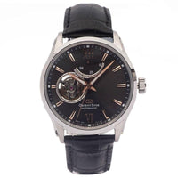 Thumbnail for Mechanical Watch - Orient Star Contemporary Open Heart Men's Black Watch RE-AT0007N00B