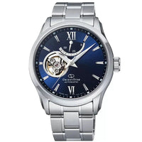 Thumbnail for Mechanical Watch - Orient Star Contemporary Open Heart Men's Blue Watch RE-AT0001L00B