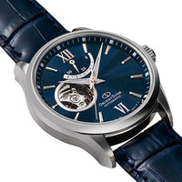 Thumbnail for Mechanical Watch - Orient Star Contemporary Open Heart Men's Blue Watch RE-AT0006L00B