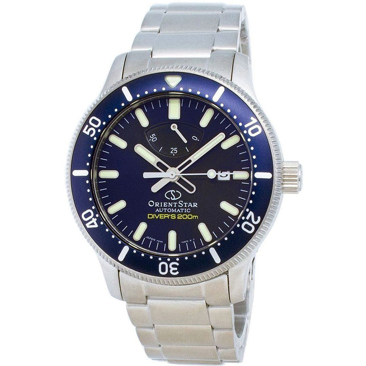 Mechanical Watch - Orient Star Diver's Men's Silver Watch RE-AU0302L00B