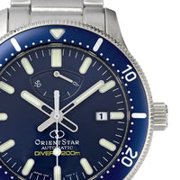 Thumbnail for Mechanical Watch - Orient Star Diver's Men's Silver Watch RE-AU0302L00B