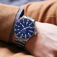 Thumbnail for Mechanical Watch - Orient Star Diver's Men's Silver Watch RE-AU0302L00B